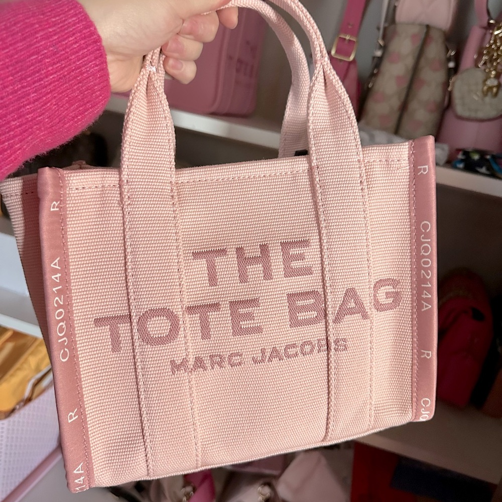 Marc Jacobs Small Jaquard Tote Bag - Rose 💗